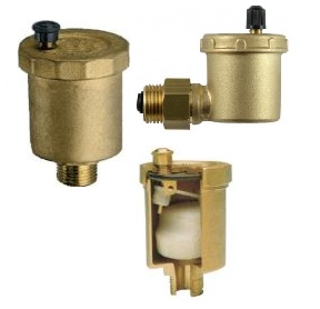 Odvzdušňovací ventily